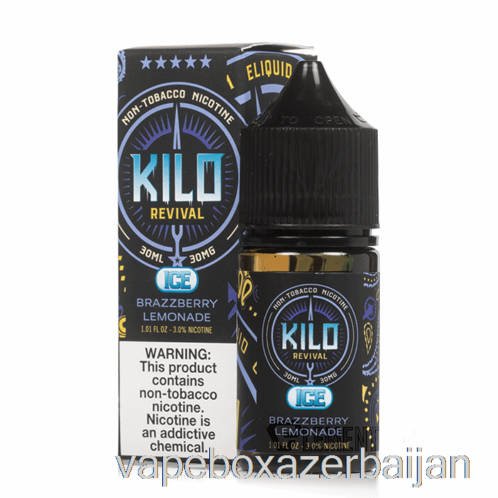 Vape Azerbaijan ICE Brazzberry Lemonade - KILO Revival Salts - 30mL 50mg